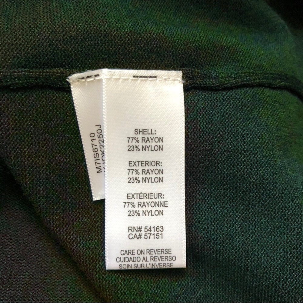 Calvin Klein Mallard Green Sweater - Picture 8 of 8